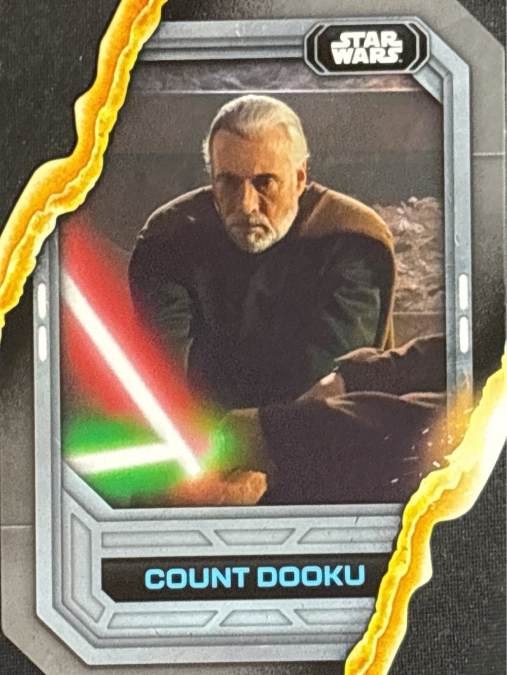 Topps Star Wars Count Dooku Card